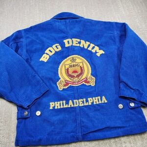 BDG Denim Corduroy Jacket Men Medium Philadelphia Blue FFA Style Cotton